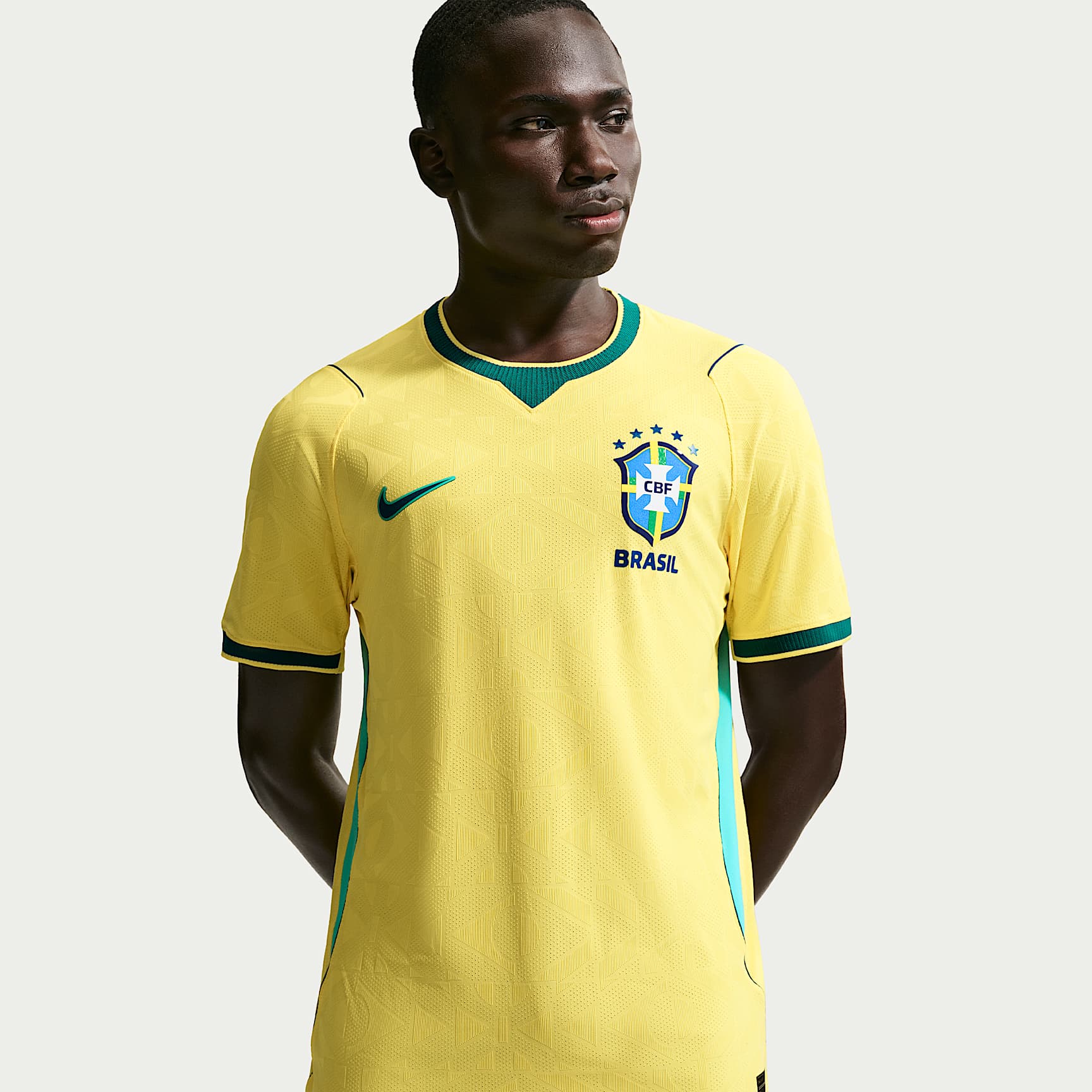 Brazil 2026 Match Home Men's Nike Aero-FIT Soccer Authentic Jersey